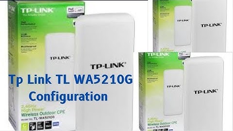 TPLINK TL-WA5210G | 2.4GHz High Power Wireless Outdoor CPE#Level2networks #Networks #networksecurity