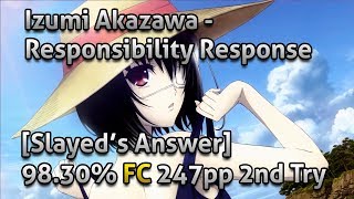 Izumi Akazawa Cv. Madoka Yonezawa - Responsibility Response Slayeds Answer 247Pp 2Nd Try