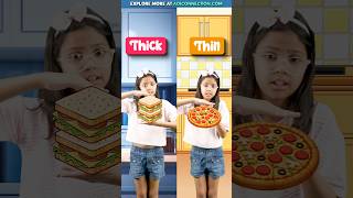 Opposite Words - Big-Small, Hot-Cold &amp; More | Kids English Vocabulary | Adi Connection #shorts