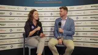 Jessica Molloy from Zestron at SMTAI in Minneapolis, USA