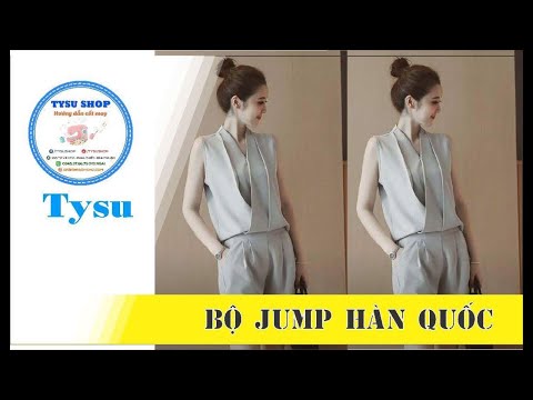 Hướng dẫn cắt may tysushop số 862: bộ jump hàn quốc