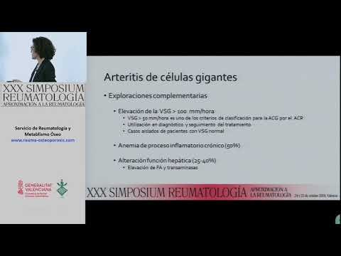 Vídeo: Epidemiología Genética: Arteritis De Células Gigantes Y Polimialgia Reumática