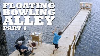 FLOATING Bowling Alley - Part 1 - Pins, Setter & Lane