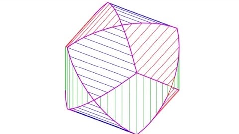 Intersection of 3 cylinders volume