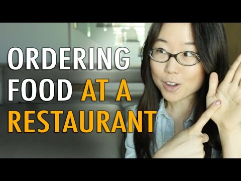 Korean Phrases for Ordering at a Restaurant