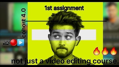 My First Assignment Of Tharun