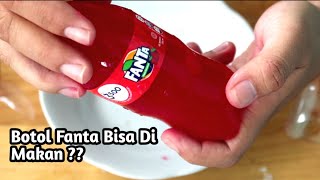 CARA MEMBUAT BOTOL FANTA BISA DI MAKAN !! FANTA AGAR