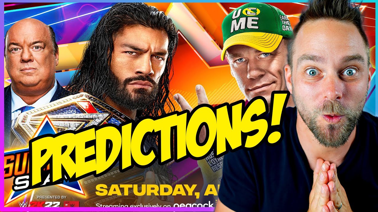 WWE SUMMERSLAM 2021 PREDICTIONS! What SHOULD Happen...