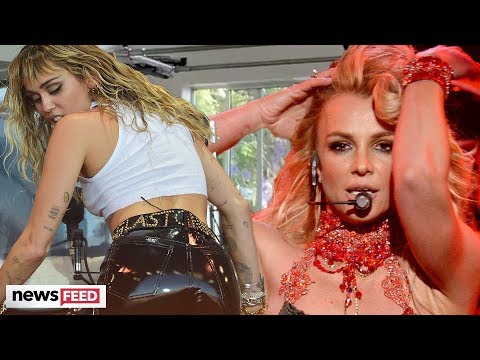 Miley Cyrus Twerks AGAIN & Invites Britney Spears To Join!