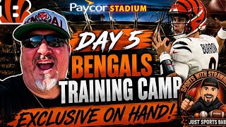 🔥 EXCLUSIVE Bengals Training Camp Day 5: What I Saw Will Get Fans Talking! 