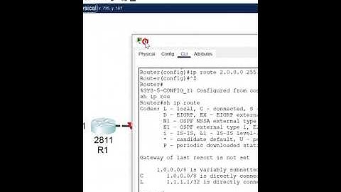 How to configure Static Route in Router? #shortsvideo #shorts #ccna