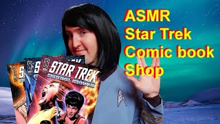 ASMR Comic Book Store Role Play Star Trek Comics (Soft Spoken, Pages Flipping) screenshot 5