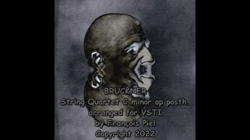 Bruckner String Quartet C minor op posth  arranged for VSTI