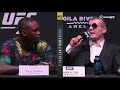 Adesanya Makes Vetorri Go Crazy at Press Conference