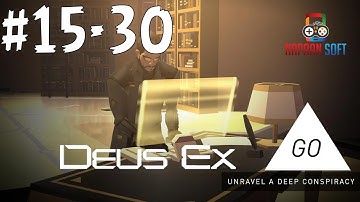 Deus Ex GO - KOSTBAR BANK / IRONFLANK HQ  - State 15-30 - Walkthrough/Gameplay