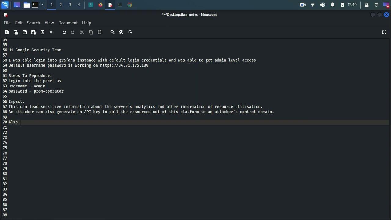 Grafana admin login via default credentials poc bug bounty 2022