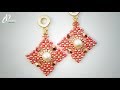 Simple Beaded Earring |  | Easy DIY beaded earrings | How to make earrings