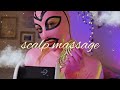 ✧˖°. ASMR brushing and massaging your scalp💆♀️ (w/ whispering) ⋆˙⟡