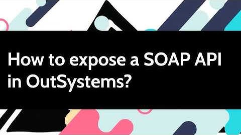 How to expose a SOAP API in OutSystems?