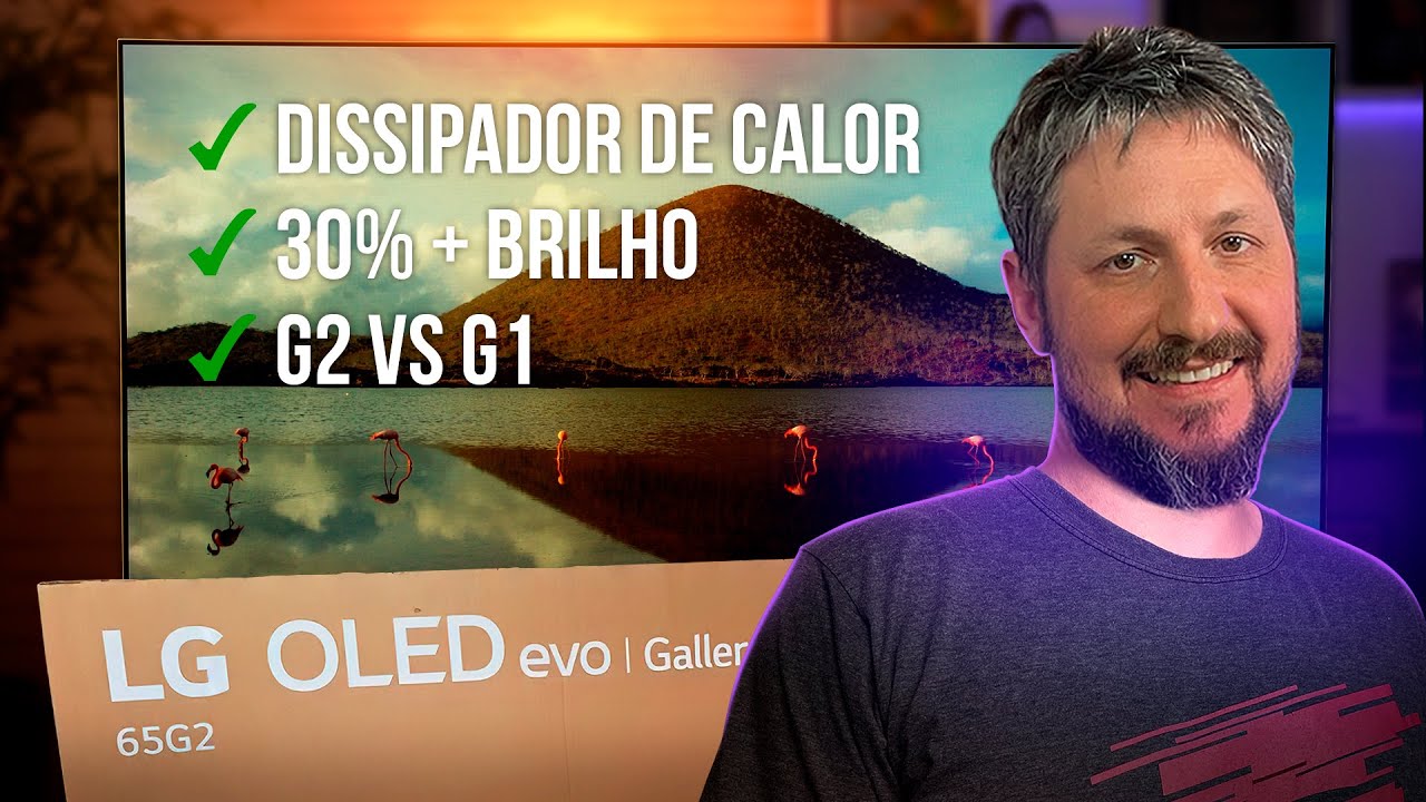 Tiramos da caixa a LG OLED G2: a melhor TV 4K disponível no Brasil