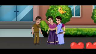 Police And Mother - Daughter Duo Chinmin Stories Kids Stories Funny Stories
