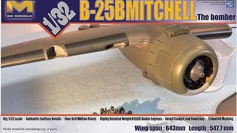 1/32 HK B-25B DOOLITTLE BUILD PART 14