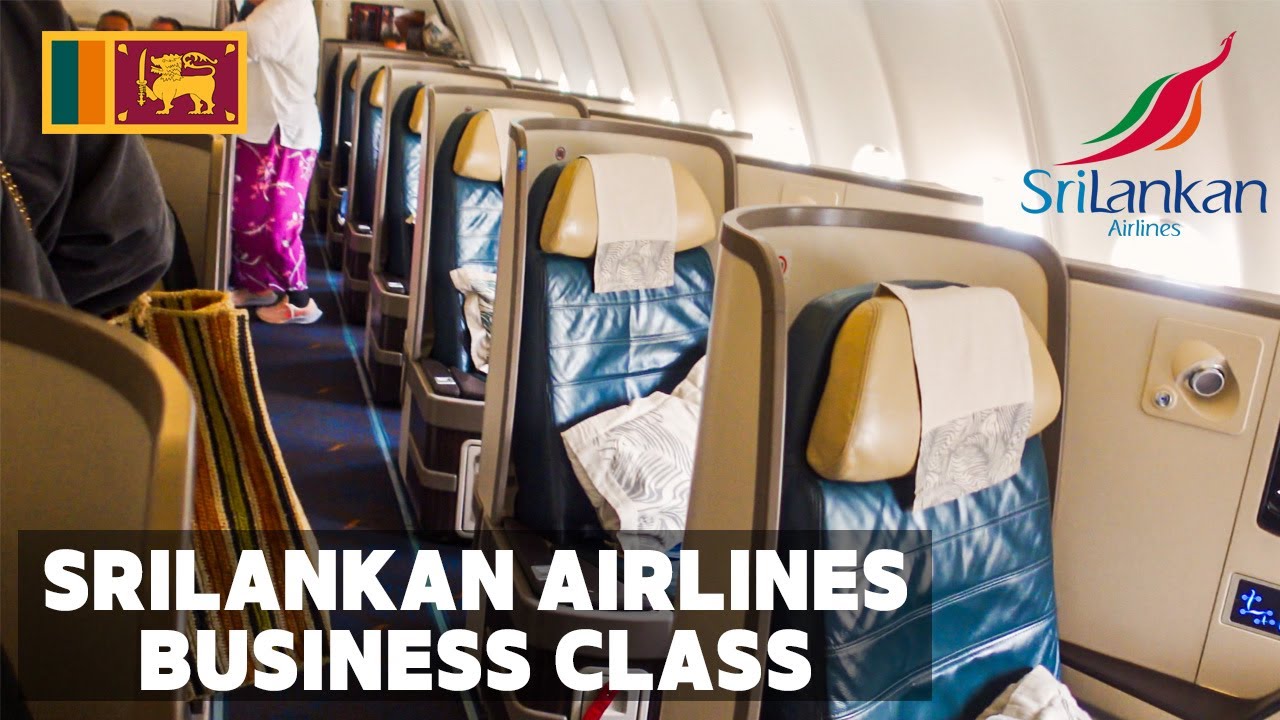 SRILANKAN Airlines Business Class Paris to Colombo Airbus A330300