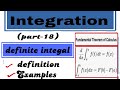 Definite integal||Definite integration||definition and examples