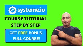 Systeme.io Course Tutorial - Create and Sell Your Online Course Easily