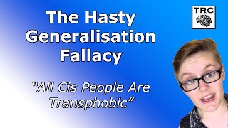 The Hasty Generalisation Fallacy | Feat. Milo Stewart