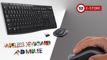 Logitech MK270 Wireless Keyboard And Mouse Combo For Windows  |  e-store