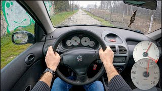 2000 Peugeot 206 | POV Test Drive #741 Joe Black