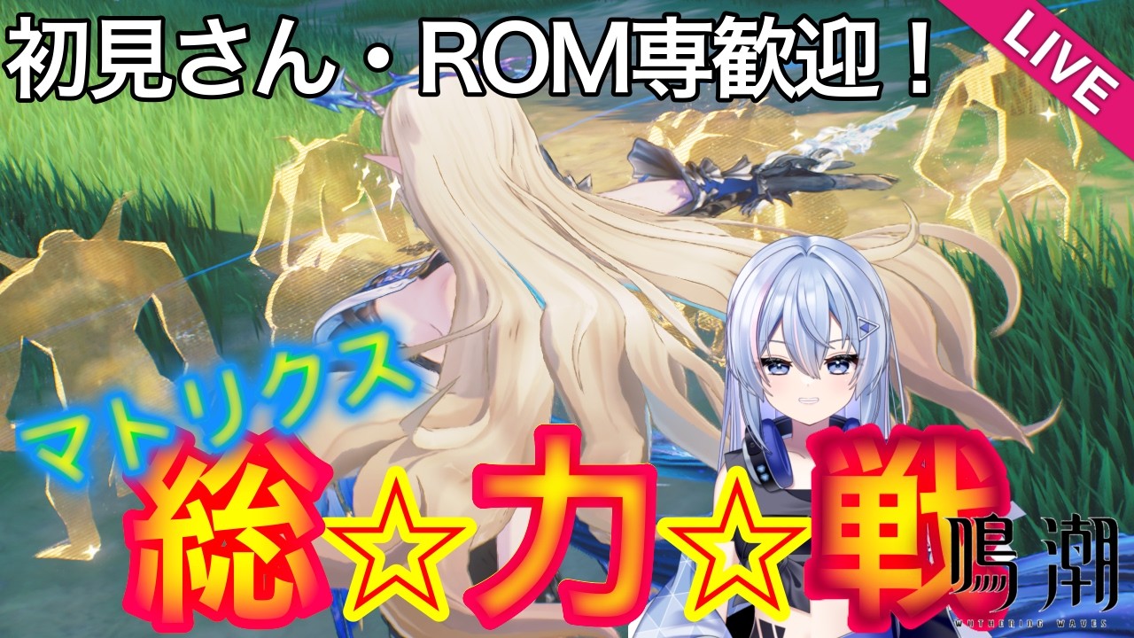 【#鳴潮 】【#朝活 】【星声配布あり】リベンジ！マトリクス！【#wutheringwaves 】