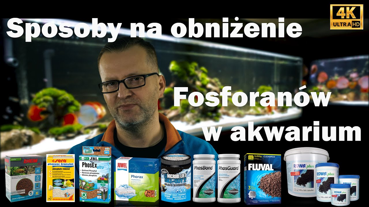 Sposoby na obniżenie fosforanów (PO4) w akwarium