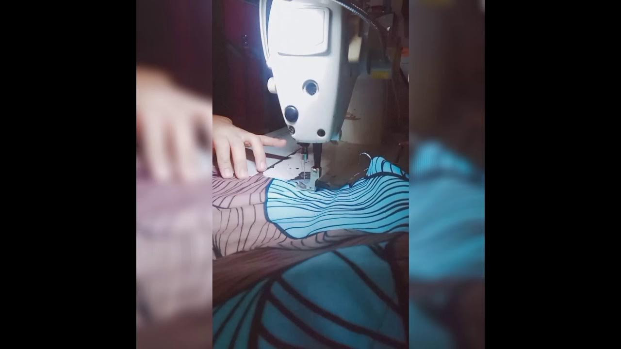 How to sew overlap pillowcase w/out overlock.(DIY Overlap pillow case) fyp YouTube