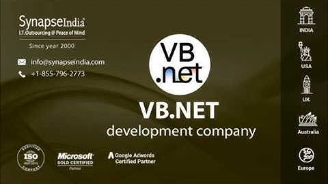 VB.NET Development Company - SynapseIndia