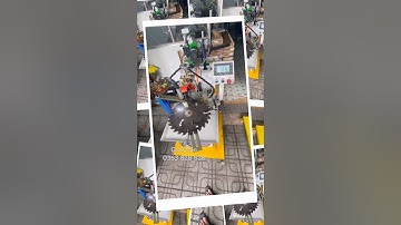 Máy mài lưỡi cưa tự động #lehungjsc #machine #nghềmộc #cnc #maymai #wood #maymaigiare