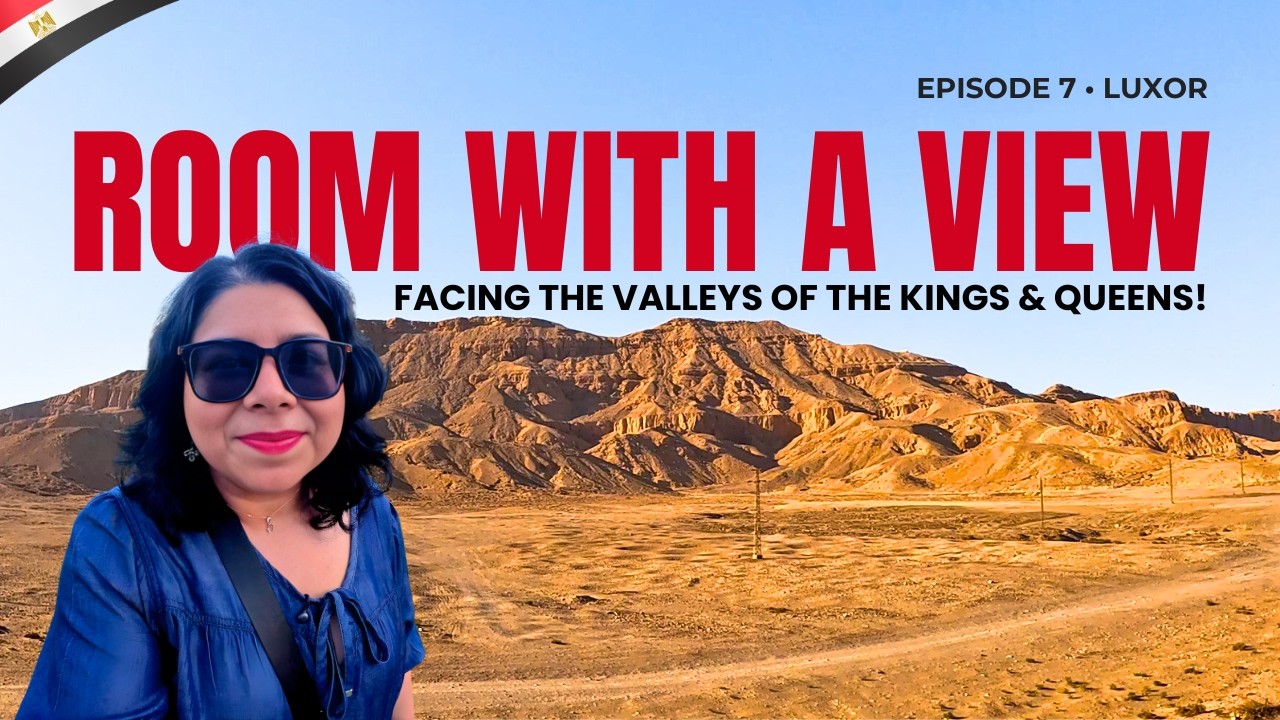 🇪🇬 Egypt Vlog 7 - Egyptair Business Class from Cairo to Luxor | El Hanna Valley View Room Tour