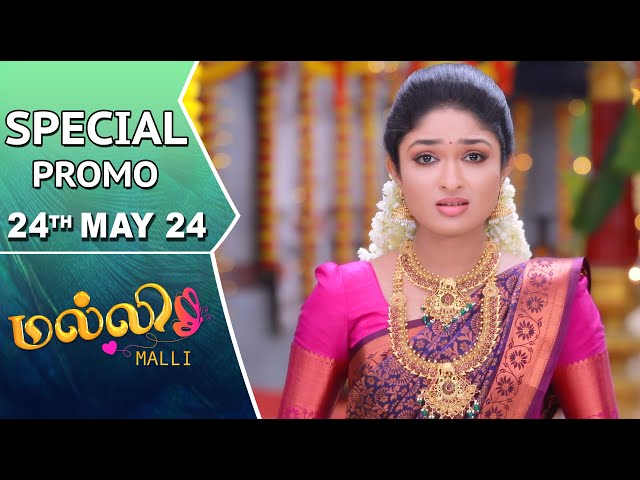 Malli Serial | Special Promo | 24th May 24 | Nikitha | Vijay | Saregama TV Shows Tamil class=