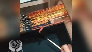 Tablet Weaving - untwist with swivel