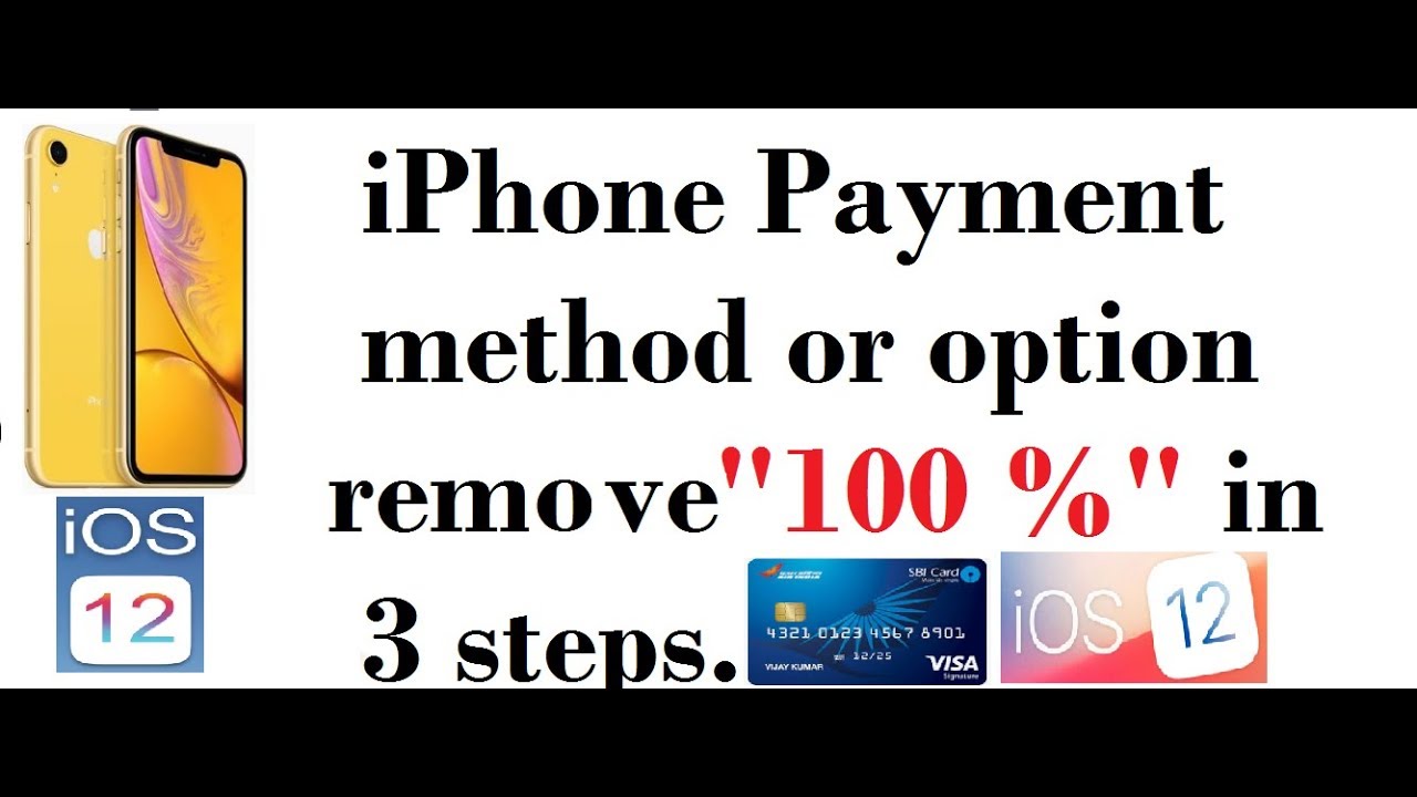 how to remove payment method from apple pay