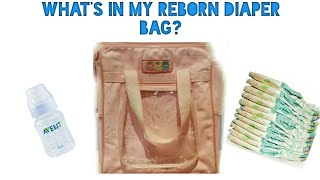 WHAT'S IN MY REBORN DIAPER BAG?