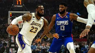 La lakers vs clippers - full game highlights 2020.03.08 | march 8 2020
nba season 2019