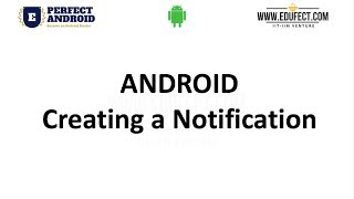 Perfect Android : Creating a Notification