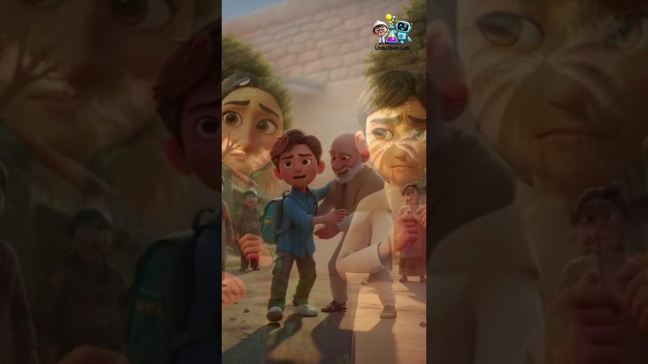 Chhoti Si Madad | Emotional Cartoon Story | Urdu Moral Story