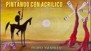 PINTAR CUADRO CON ACRILICO HARTO ARTE PEDRO AMARILLO by Pedro Amarillo 85 views 2 months ago 16 minutes