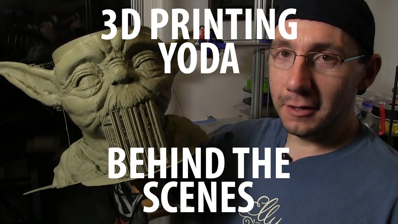 3D Printing Giant Yoda Bowl - Behind the Scenes