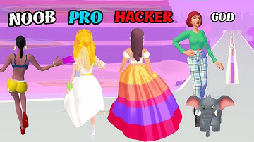 NOOB vs PRO vs HACKER vs GOD - Join & Clash 3D , Pancake Runner...