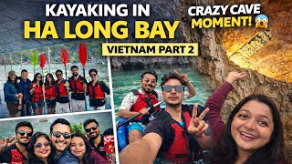 Ha Long Bay Kayaking Adventure 🇻🇳 | Vietnam Part 2 | Unreal Island Views!