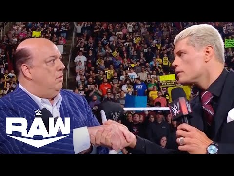 Cody Rhodes Roasts The Rock, Makes a Deal with Paul Heyman | WWE Raw Highlights 3/18/24 | WWE on USA